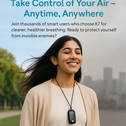 Karteazzy™ K7 Portable Neck Air Purifier